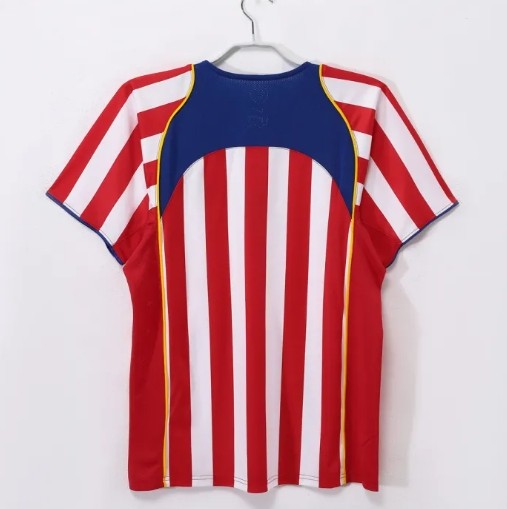 Atletico Madrid Home Retro Jersey 2004/05