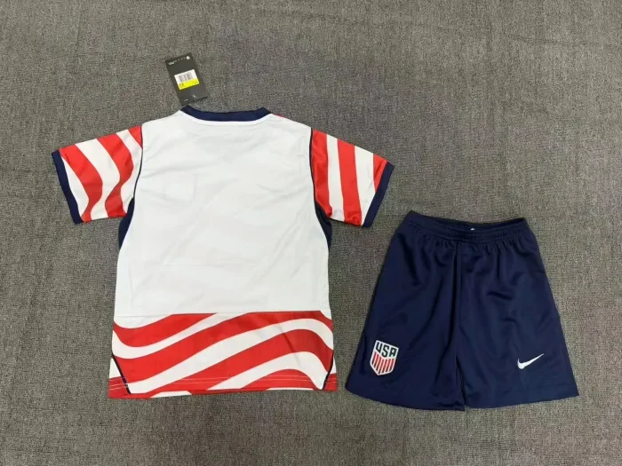 United States 2026 World Cup Home Kids Suit (No Name & Number)