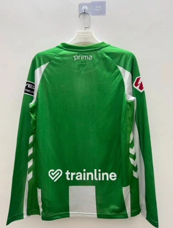 Real Betis Home Men Long Sleeve Jersey 25/26