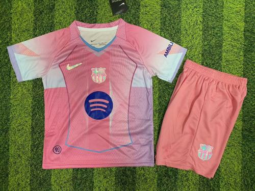 Barcelona Pink Special Edition Kids Suit 25/26