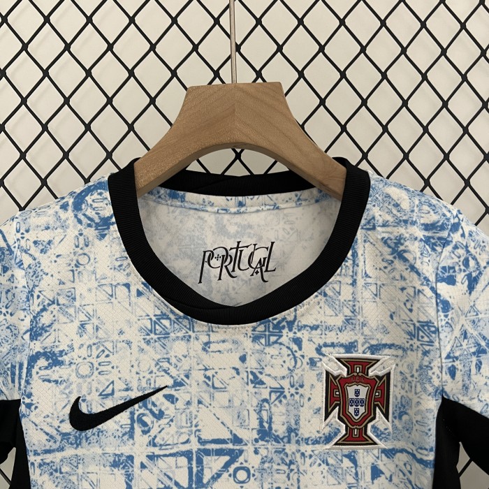 Portugal 2024 Euro Away Kids Suit