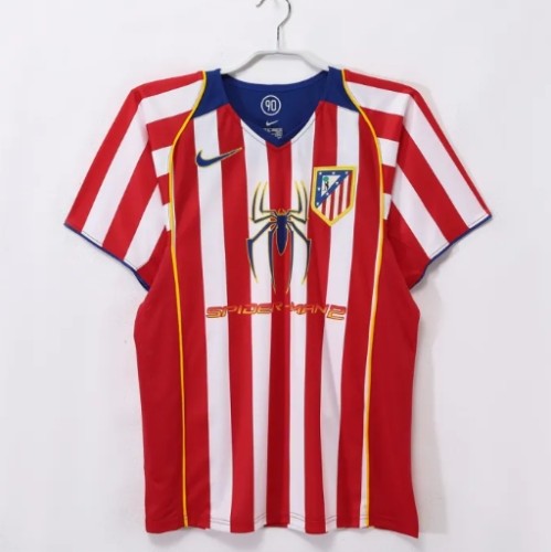 Atletico Madrid Home Retro Jersey 2004/05