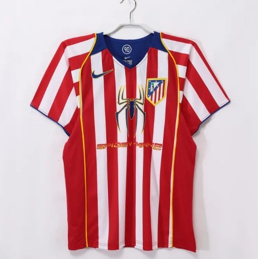 Atletico Madrid Home Retro Jersey 2004/05