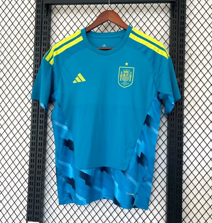 Spain 2026 World Cup goalkeeper Man Jersey
