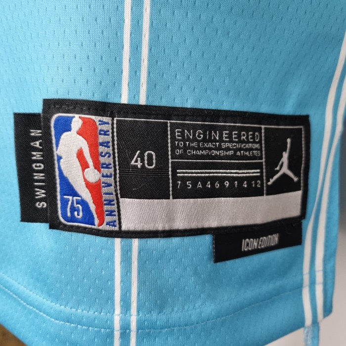 Kelly Oubre Jr. Charlotte Hornets 2022 City Edition Swingman Jersey Blue