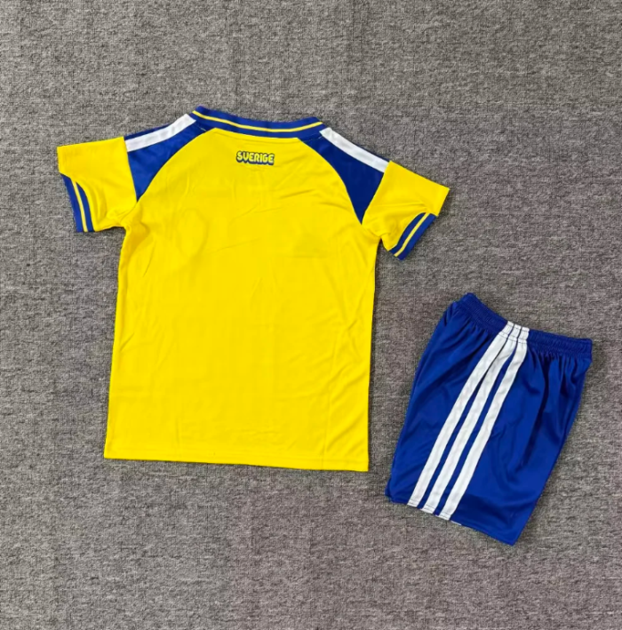 Sweden 2026 World Cup Home Kids Suit