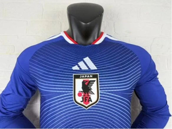 Japan 2026 World Cup Player Long Sleeve Home Men Jersey