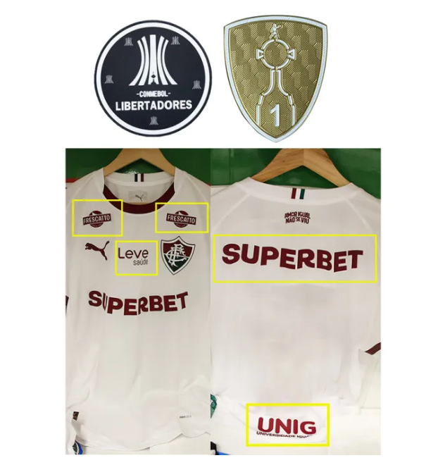 Copy Fluminense Home Man Jersey 26/27