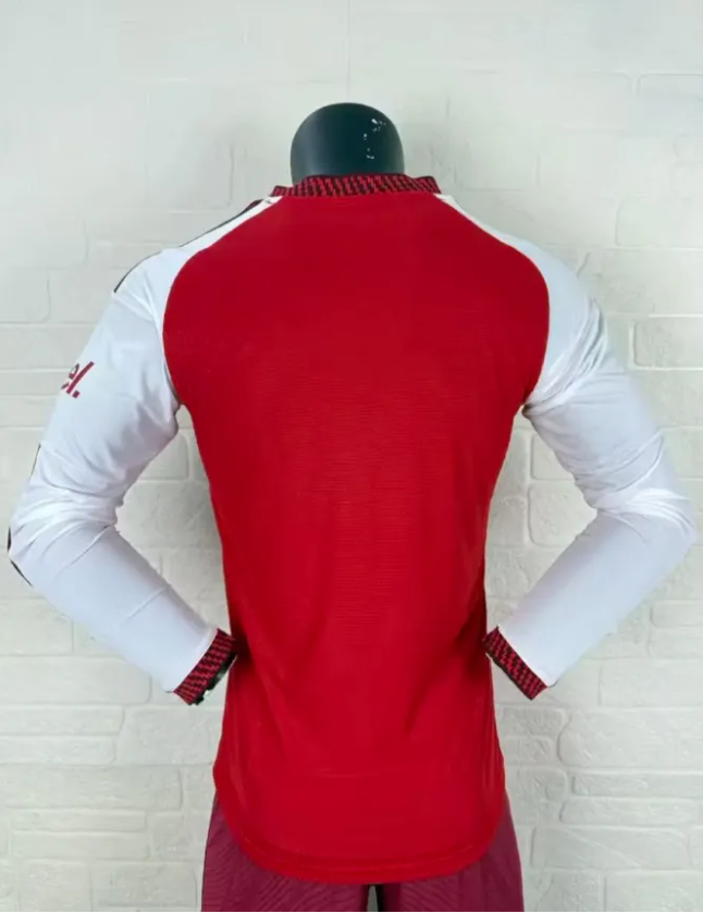 Arsenal Home Champions Man Player Long Sleeve Jersey 26/27