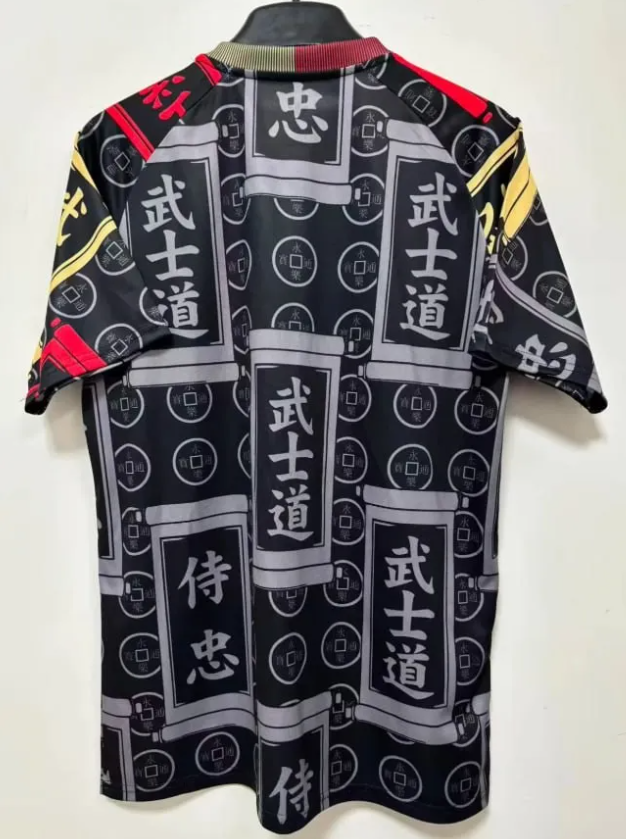 Japan 2026 World Cup Bushido Black Man Jersey
