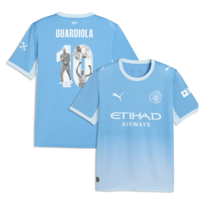 Manchester City GUARDIOLA Special Edition Men Jersey 26/27