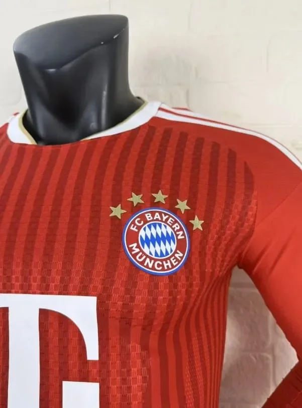 Bayern Munich Home Player Long Sleeve Jersey 26/27