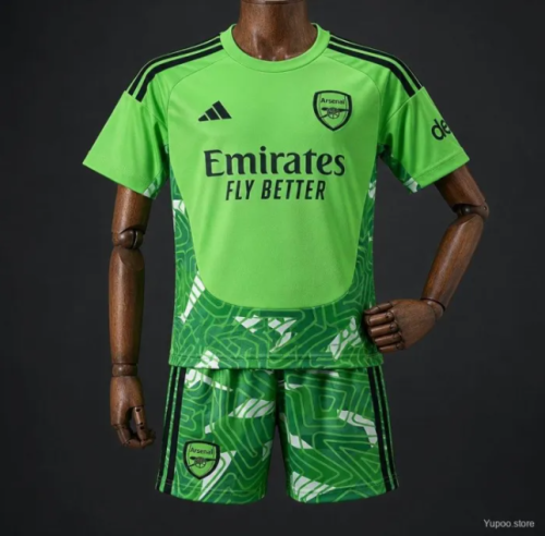 Arsenal Green Goalkeeper Kids Suit 26/27