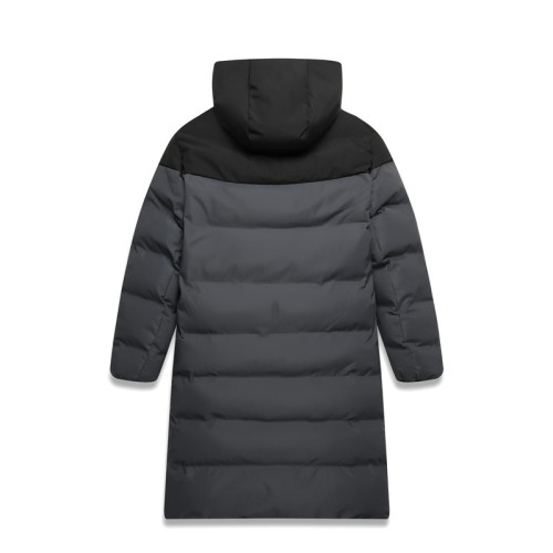 Nike black grey long cotton coat jacket