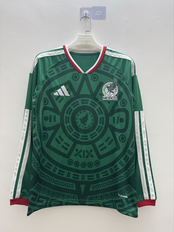 2026 Mexico home football Jersey long sleeves