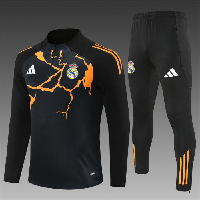 25/26 Real Madrid Adult training suit black