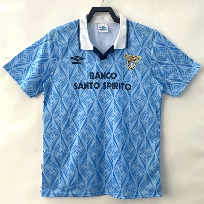 Retro 1991 Lazio home football Jersey