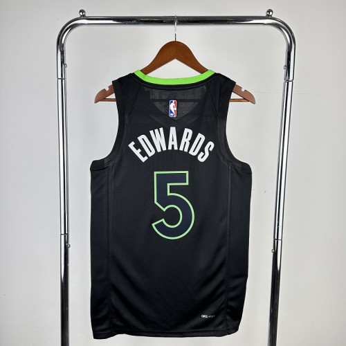 NBA Timberwolves #5 Edwards Basketball Jersey