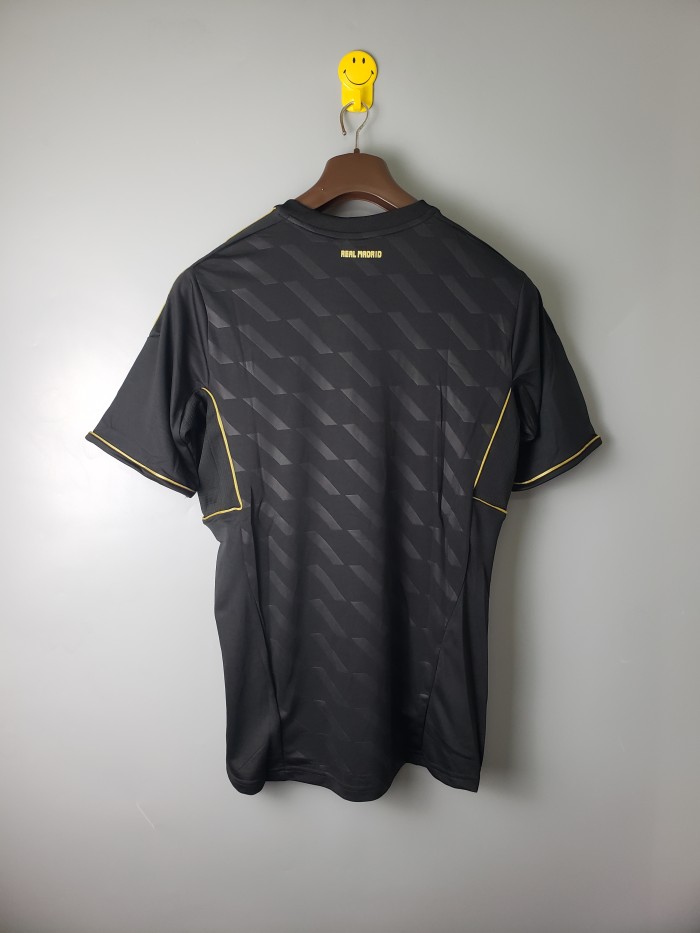 Retro 2012 Real Madrid black short sleeve