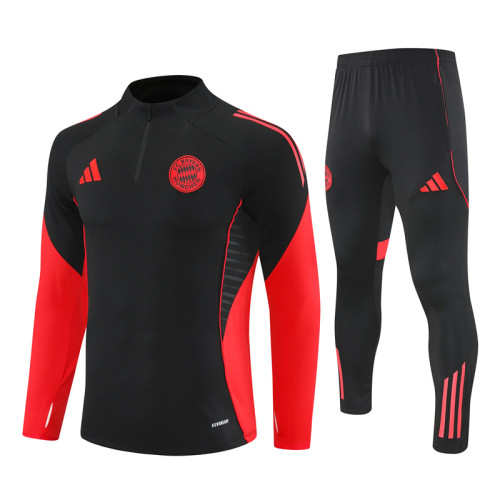 25/26 Bayern Munich  Adult training suit black red