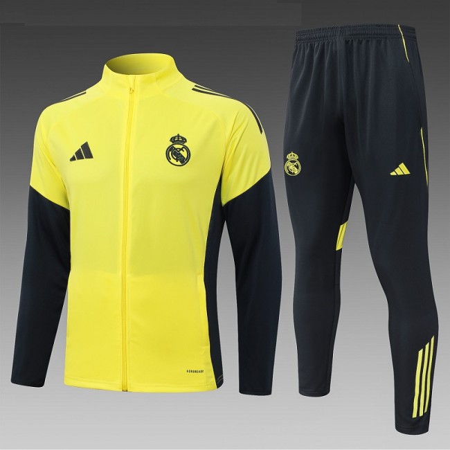 25/26 Real Madrid Adult jacket yellow