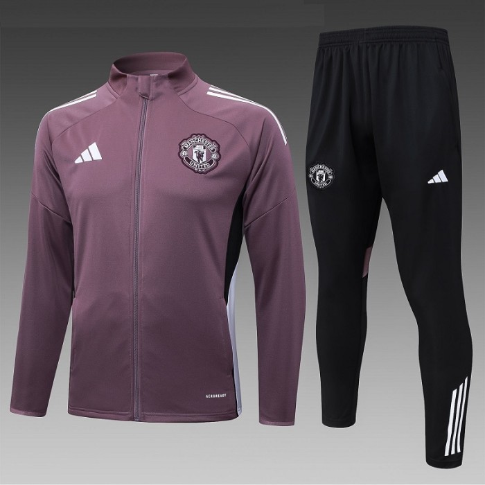 25/26 Manchester United kids jacket purple