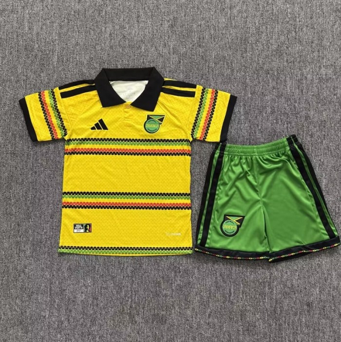 26/27 Jamaica home kids kit football jersey