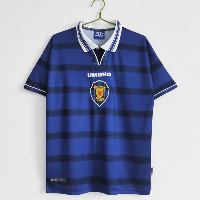 Retro Scotland 1998 home football jersey