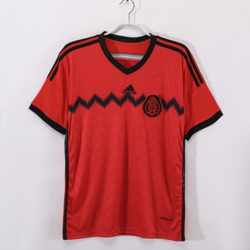 Retro 2014 Mexico Away football Jersey