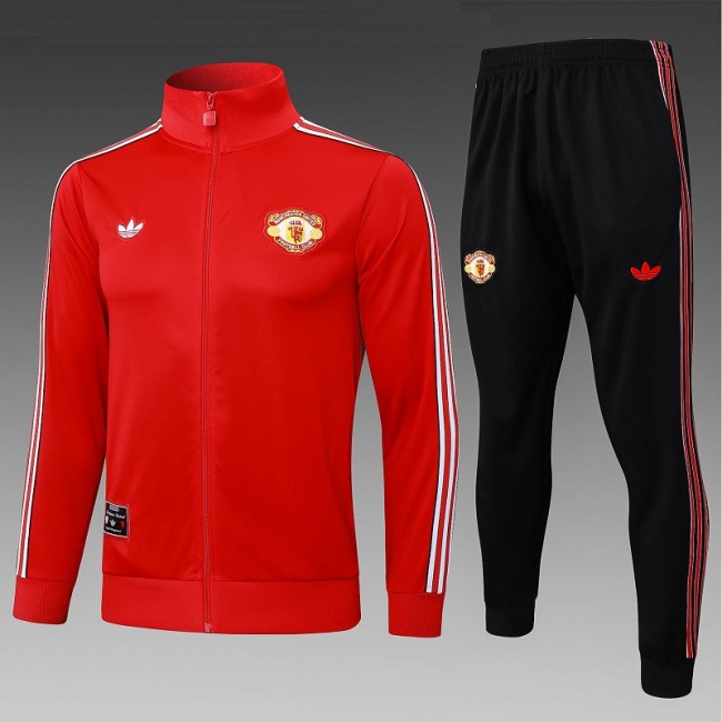 25/26 Manchester United Retro kids jacket red