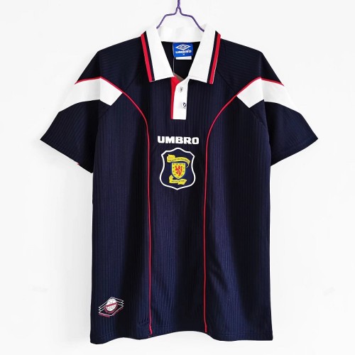 Retro 96/98 Scotland home football jersey