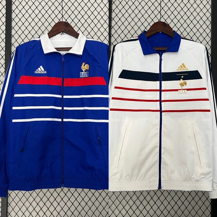 98 France Retro Two sided windbreaker