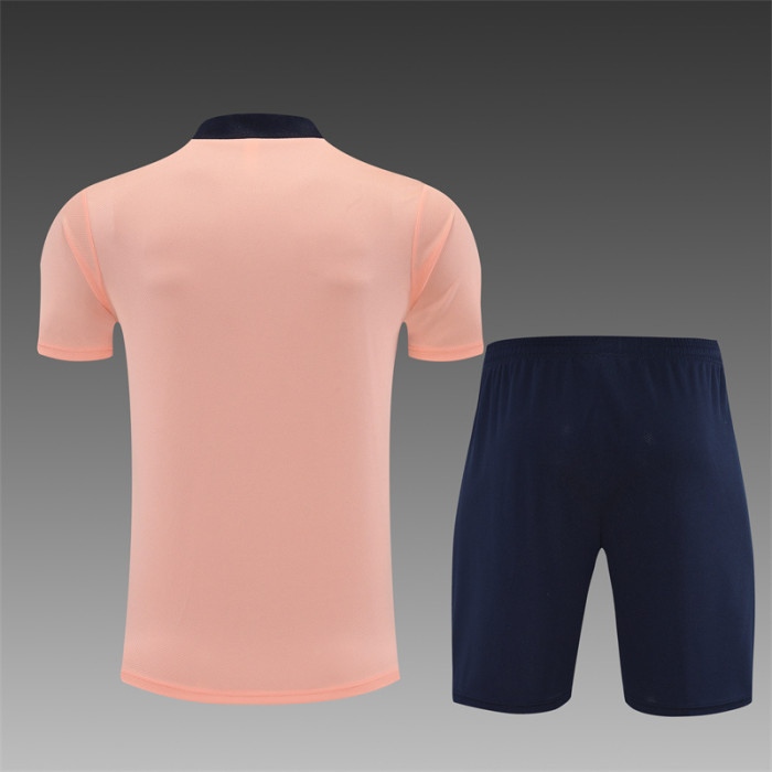 25/26 Chelsea kids short sleeved training suit pink