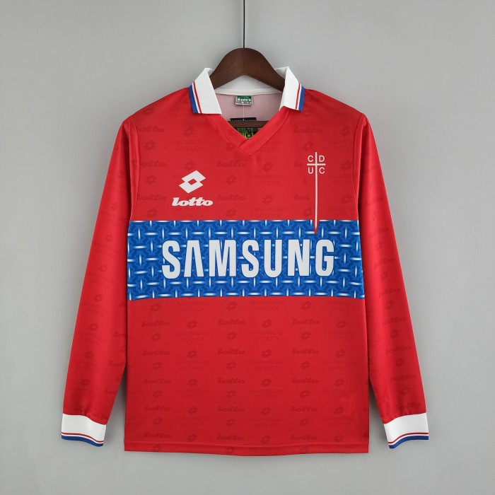Retro 1996 Long Sleeve Deportivo Universidad Católica Third away