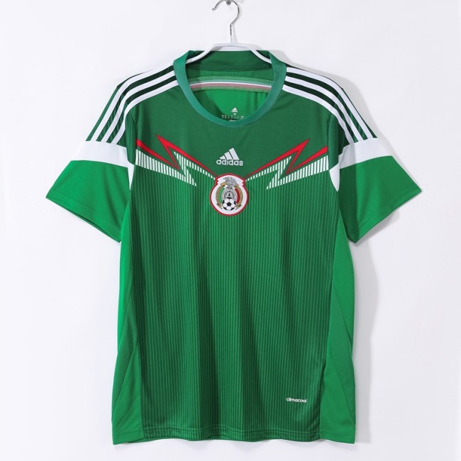 Retro 2014 Mexico home football Jersey