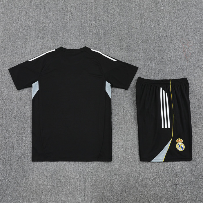25/26 Real Madrid kids Short sleeve training suit black