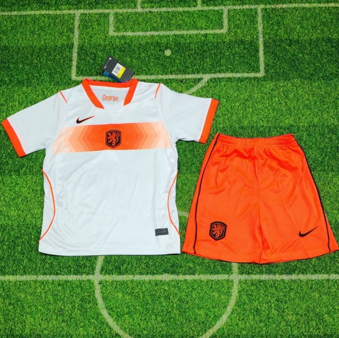 2026 Netherlands Away kids kit