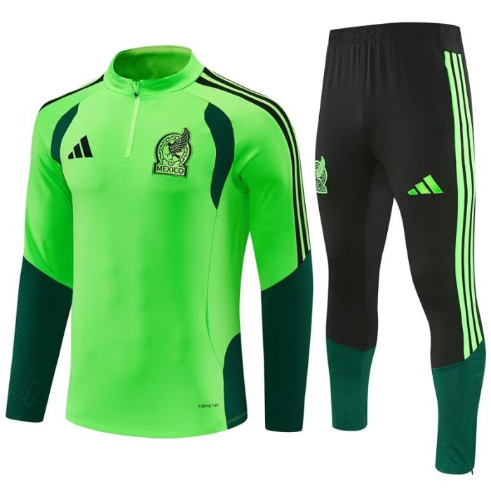 26/27 Mexico kids training suit green