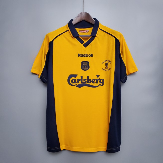 Retro Liverpool 00/01 away