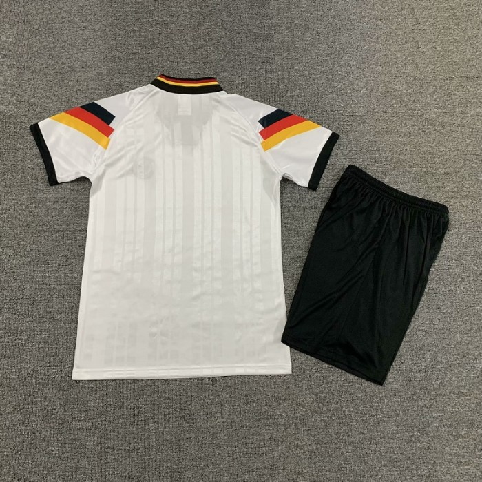 Retro 1992 Germany home kids kit with sock