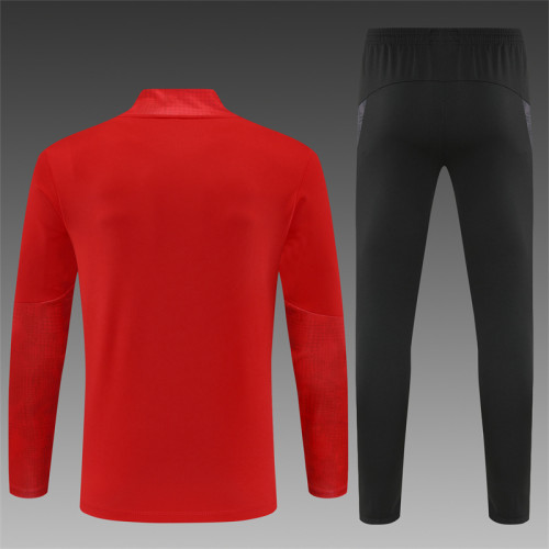 25/26 AC Milan training Adult suit red