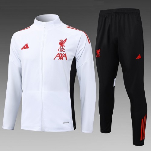 25/26 Liverpool kids jacket white