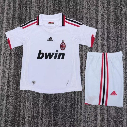 Retro 09/10 AC Milan Away kids kit
