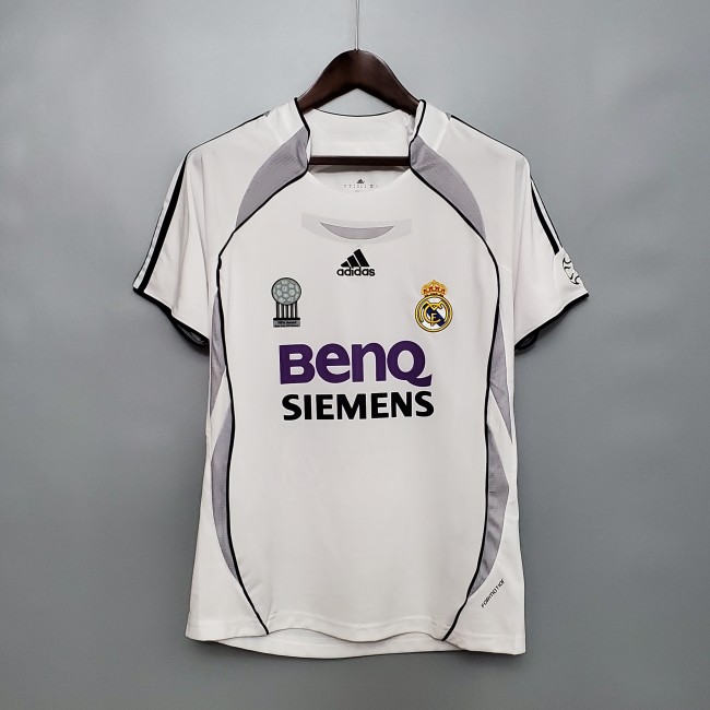 Retro Real Madrid 06/07 home