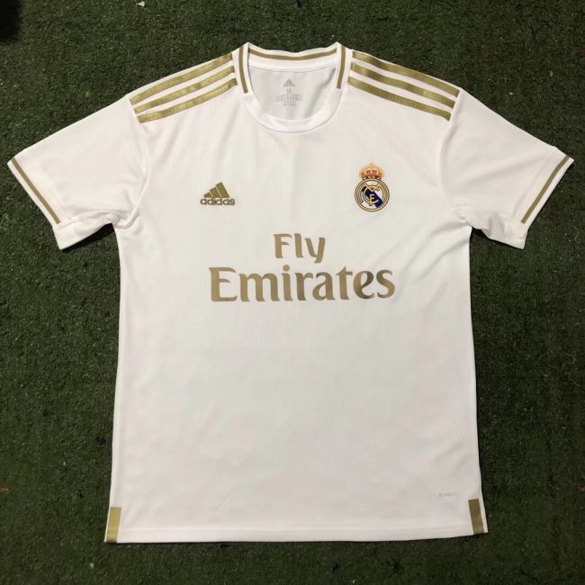 Retro 19/20 Real Madrid home football jsesey