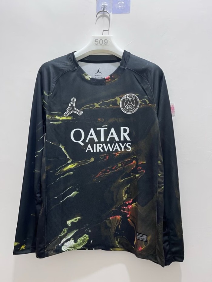 26/27 PSG Paris fourth football jersey long sleeves