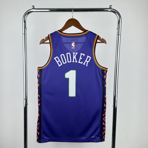 NBA  Phoenix Suns #1 BOOKER Basketball Jersey