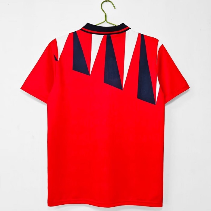 Retro 1992 England Away football jersey