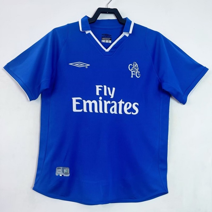 Retro 03/04 Chelsea home football jersey
