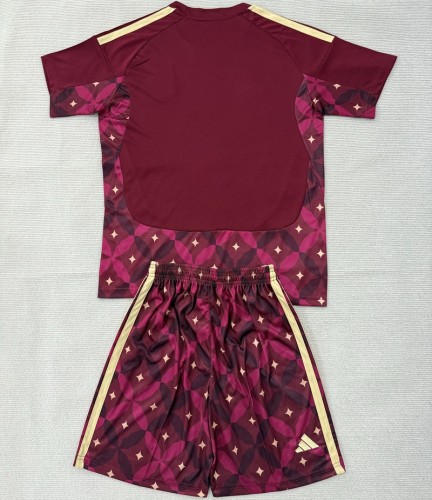 26/27 Italy goalkeeper kids kit red